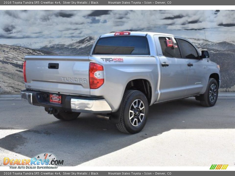 2016 Toyota Tundra SR5 CrewMax 4x4 Silver Sky Metallic / Black Photo #3