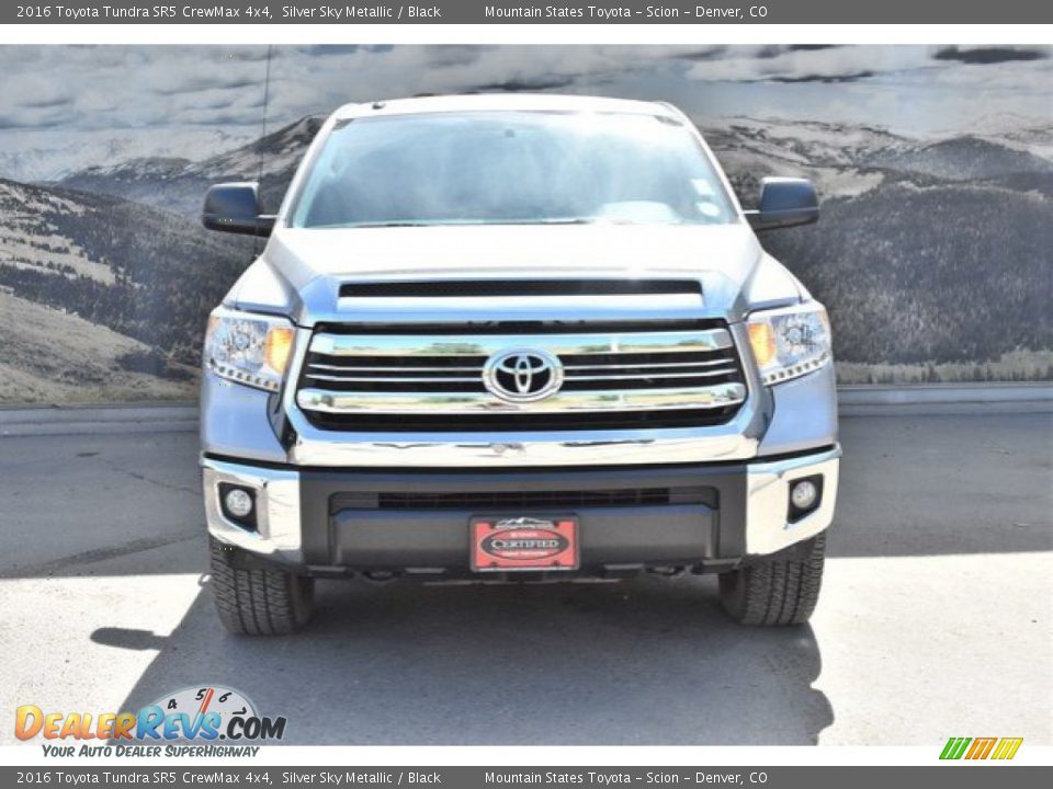 2016 Toyota Tundra SR5 CrewMax 4x4 Silver Sky Metallic / Black Photo #4