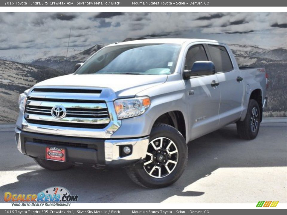 2016 Toyota Tundra SR5 CrewMax 4x4 Silver Sky Metallic / Black Photo #5