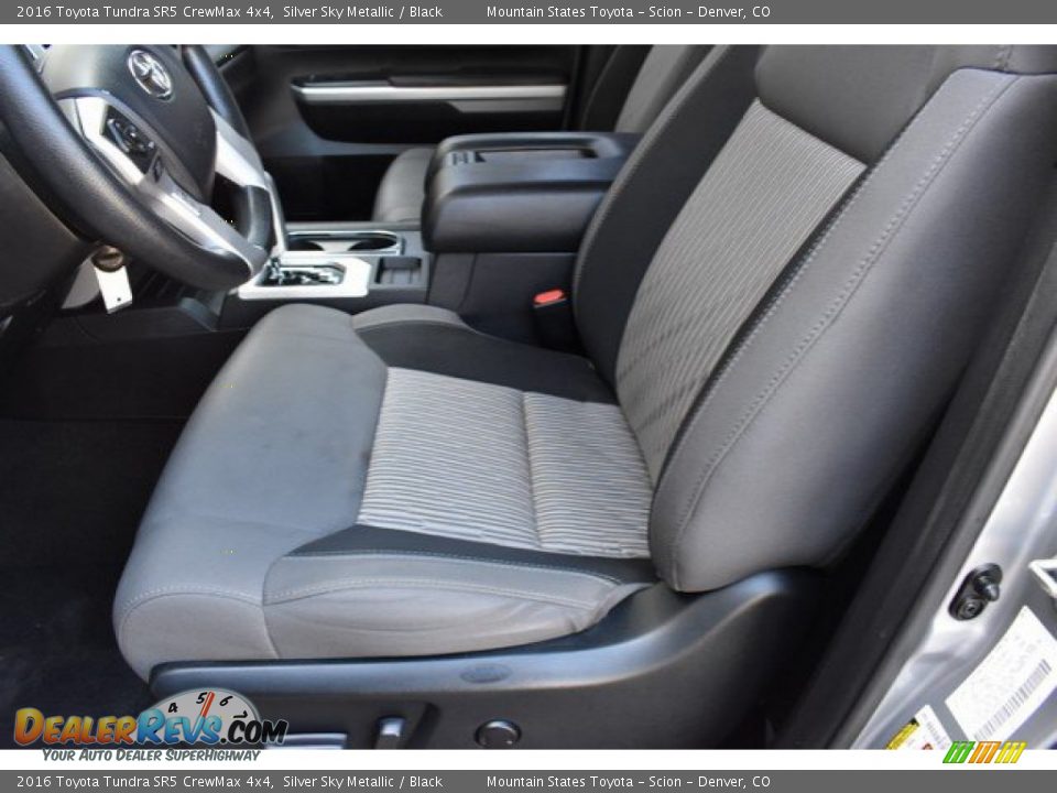 2016 Toyota Tundra SR5 CrewMax 4x4 Silver Sky Metallic / Black Photo #11