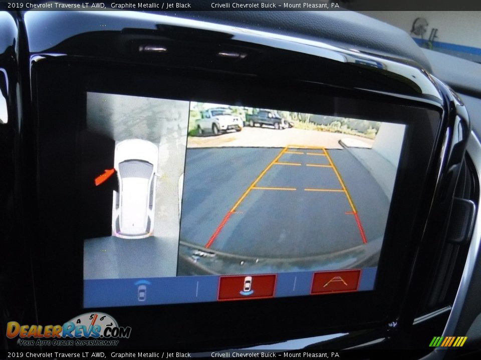 2019 Chevrolet Traverse LT AWD Graphite Metallic / Jet Black Photo #20