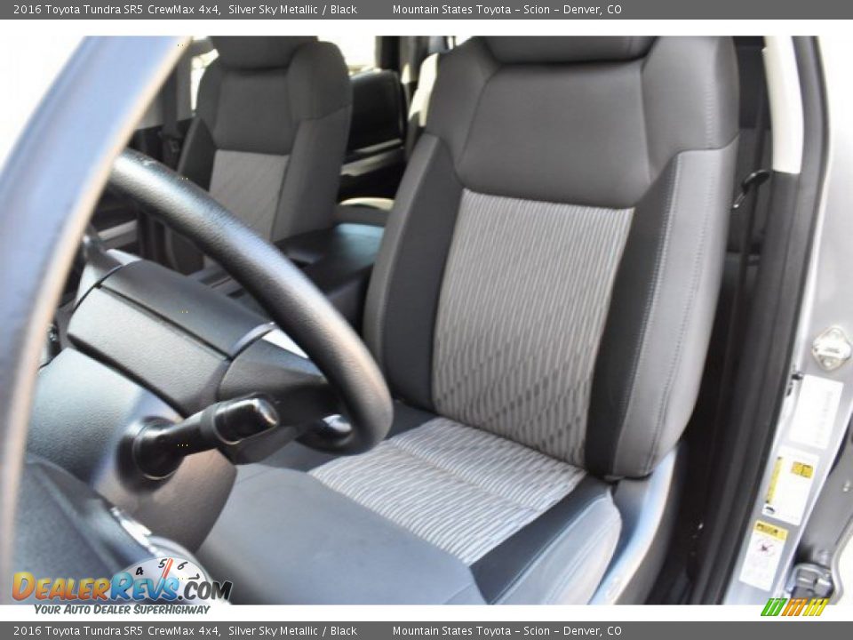 2016 Toyota Tundra SR5 CrewMax 4x4 Silver Sky Metallic / Black Photo #12