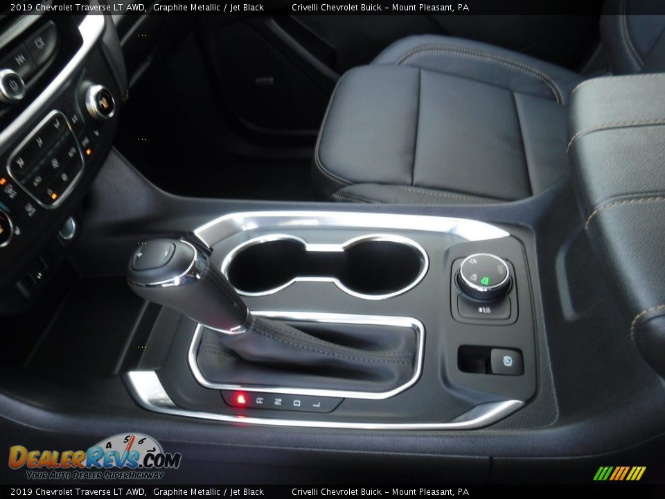 2019 Chevrolet Traverse LT AWD Graphite Metallic / Jet Black Photo #22