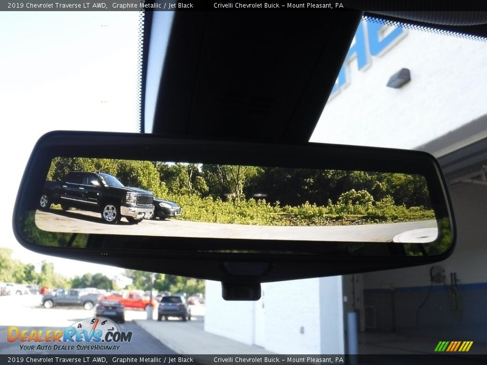 2019 Chevrolet Traverse LT AWD Graphite Metallic / Jet Black Photo #24