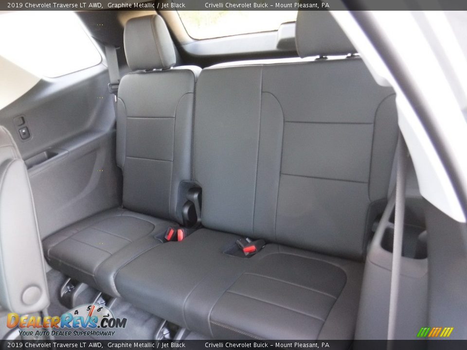 2019 Chevrolet Traverse LT AWD Graphite Metallic / Jet Black Photo #28