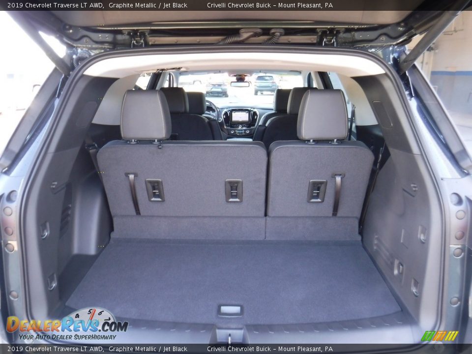 2019 Chevrolet Traverse LT AWD Graphite Metallic / Jet Black Photo #29