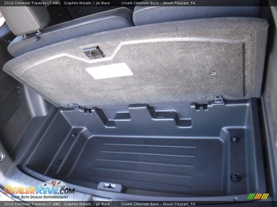 2019 Chevrolet Traverse LT AWD Graphite Metallic / Jet Black Photo #30
