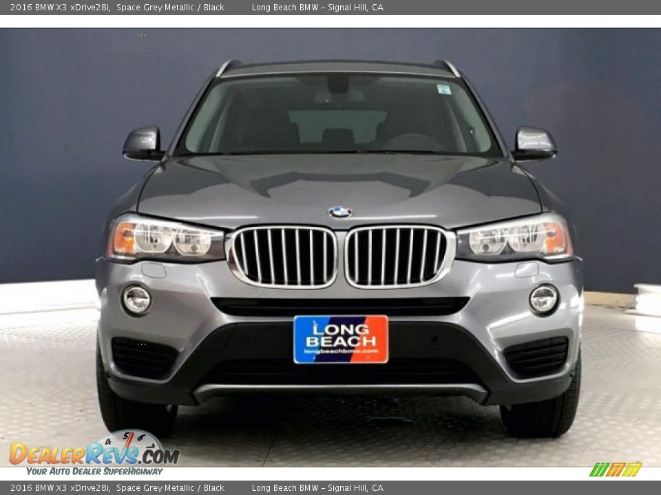 2016 BMW X3 xDrive28i Space Grey Metallic / Black Photo #2