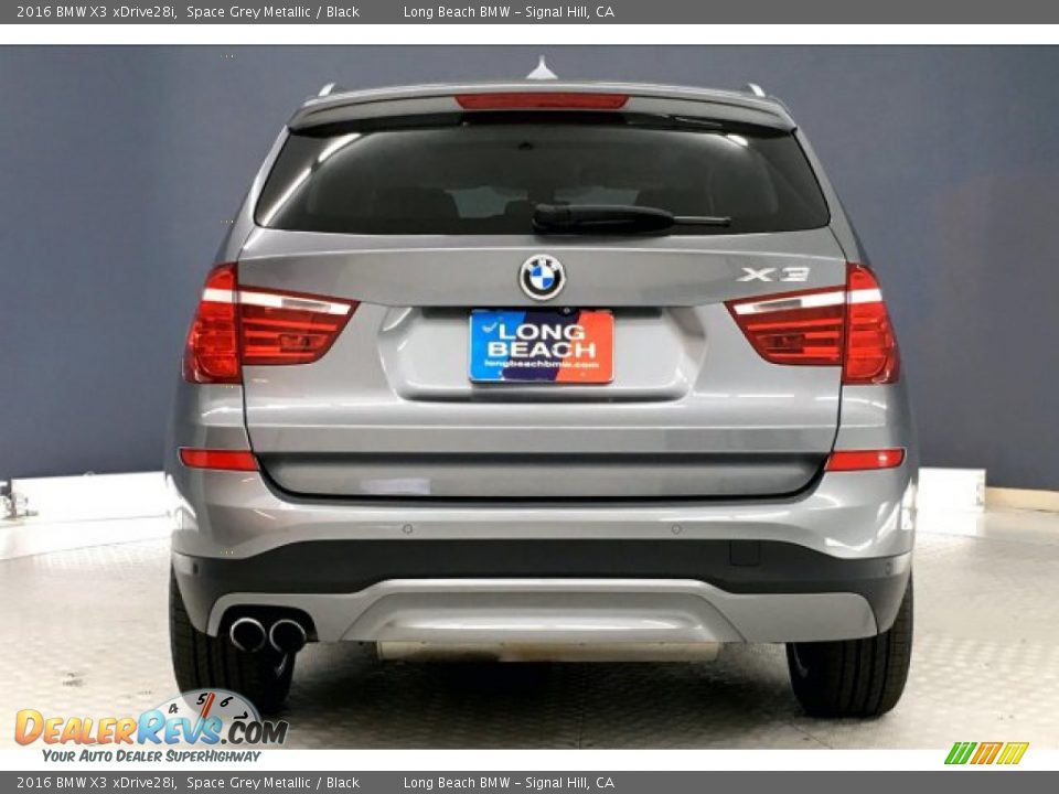 2016 BMW X3 xDrive28i Space Grey Metallic / Black Photo #3