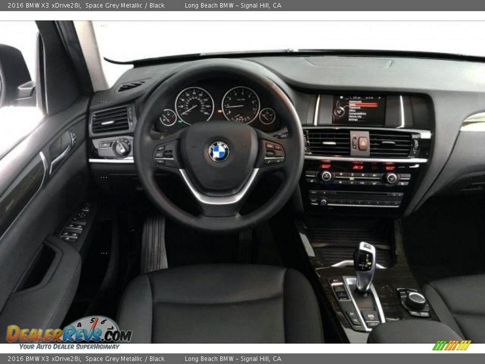 2016 BMW X3 xDrive28i Space Grey Metallic / Black Photo #4