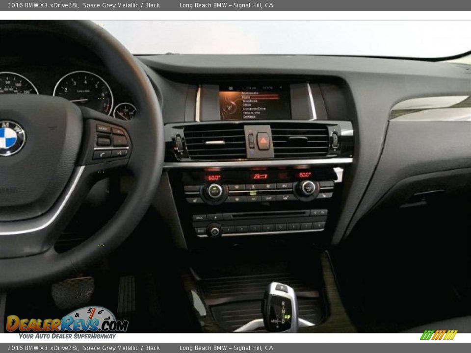 2016 BMW X3 xDrive28i Space Grey Metallic / Black Photo #5