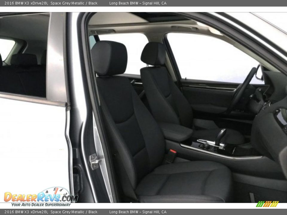 2016 BMW X3 xDrive28i Space Grey Metallic / Black Photo #6