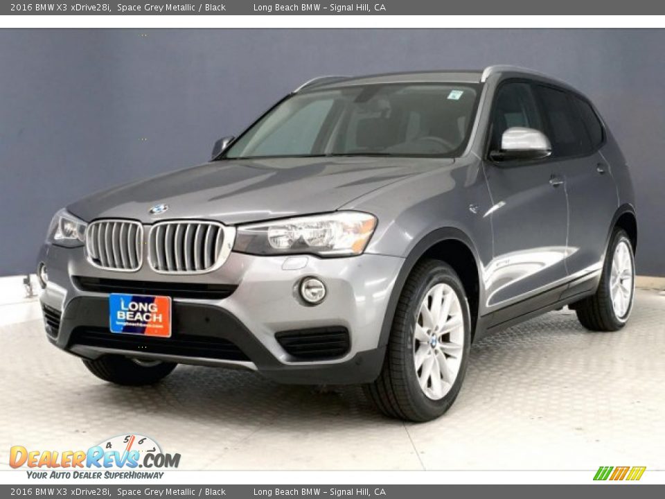 2016 BMW X3 xDrive28i Space Grey Metallic / Black Photo #12