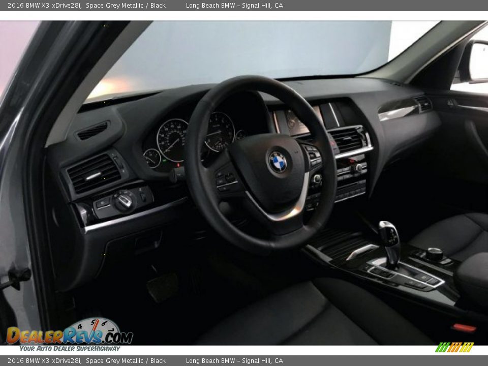 2016 BMW X3 xDrive28i Space Grey Metallic / Black Photo #17