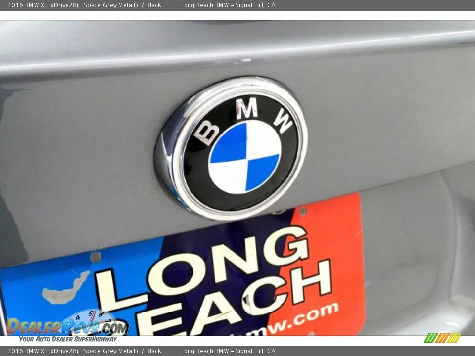 2016 BMW X3 xDrive28i Space Grey Metallic / Black Photo #23