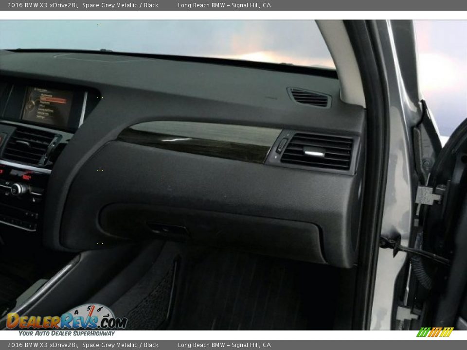 2016 BMW X3 xDrive28i Space Grey Metallic / Black Photo #24