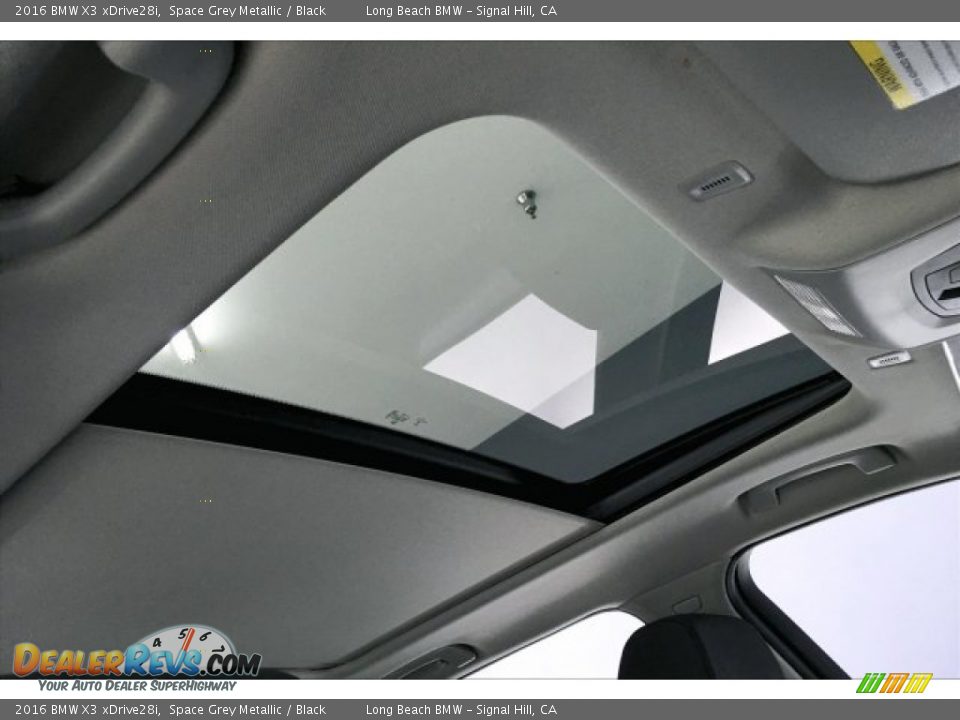 2016 BMW X3 xDrive28i Space Grey Metallic / Black Photo #25