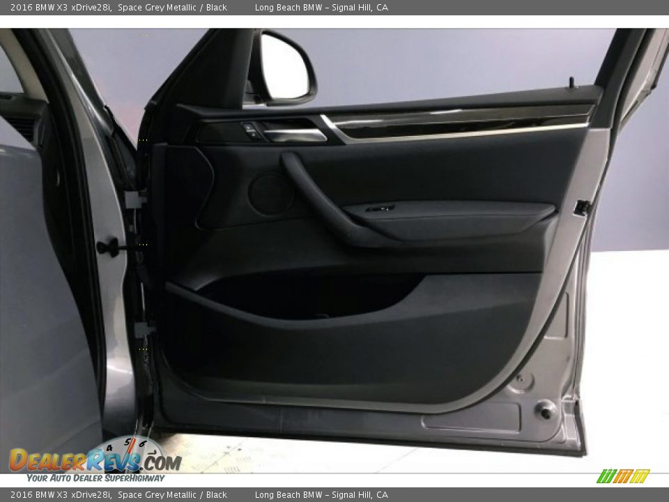 2016 BMW X3 xDrive28i Space Grey Metallic / Black Photo #26