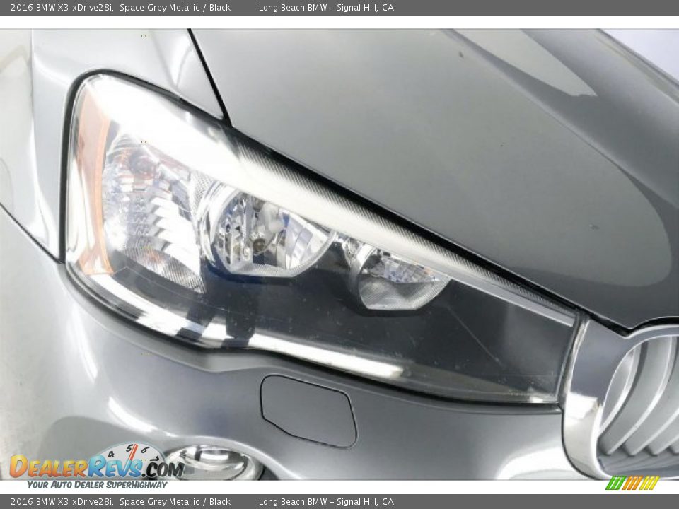 2016 BMW X3 xDrive28i Space Grey Metallic / Black Photo #28