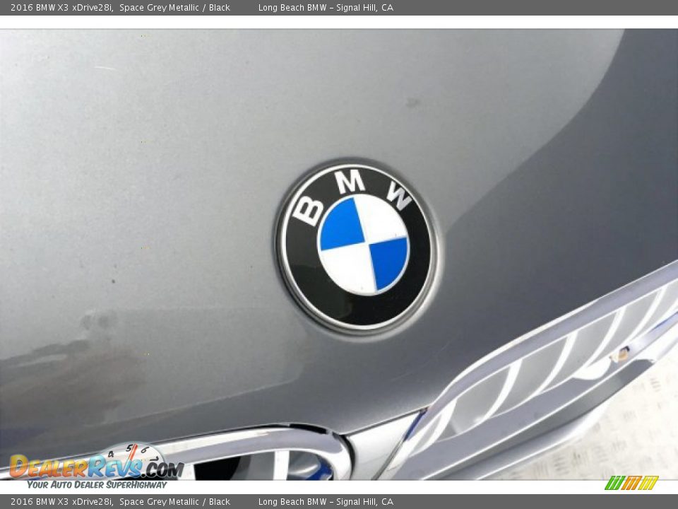 2016 BMW X3 xDrive28i Space Grey Metallic / Black Photo #29