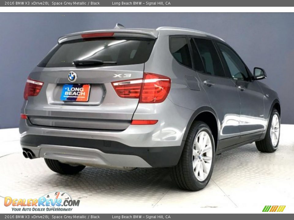 2016 BMW X3 xDrive28i Space Grey Metallic / Black Photo #30