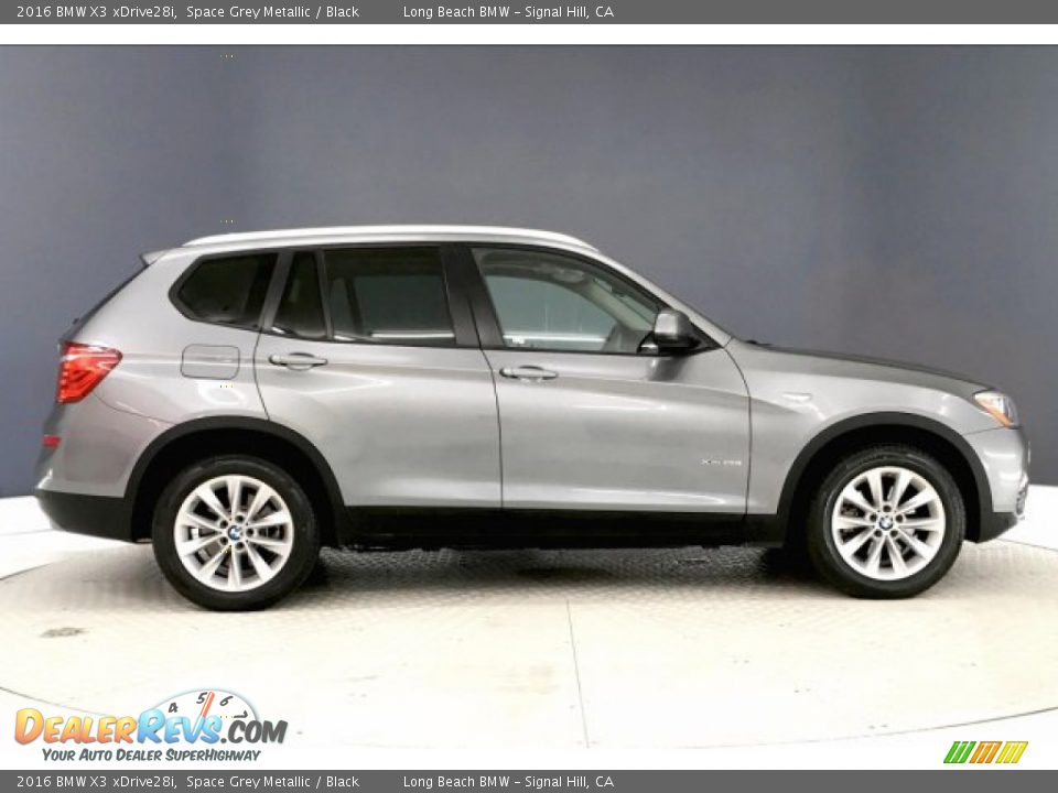 2016 BMW X3 xDrive28i Space Grey Metallic / Black Photo #31