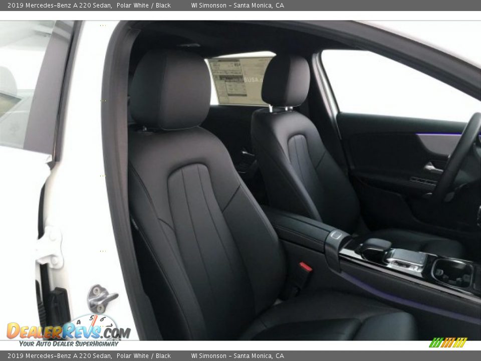 2019 Mercedes-Benz A 220 Sedan Polar White / Black Photo #5