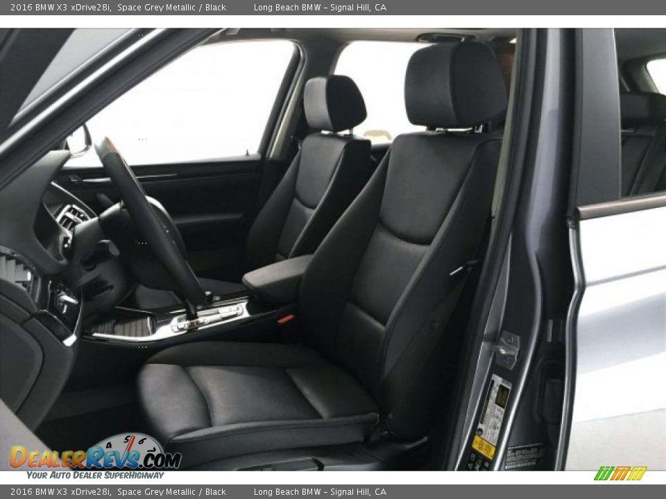 2016 BMW X3 xDrive28i Space Grey Metallic / Black Photo #32