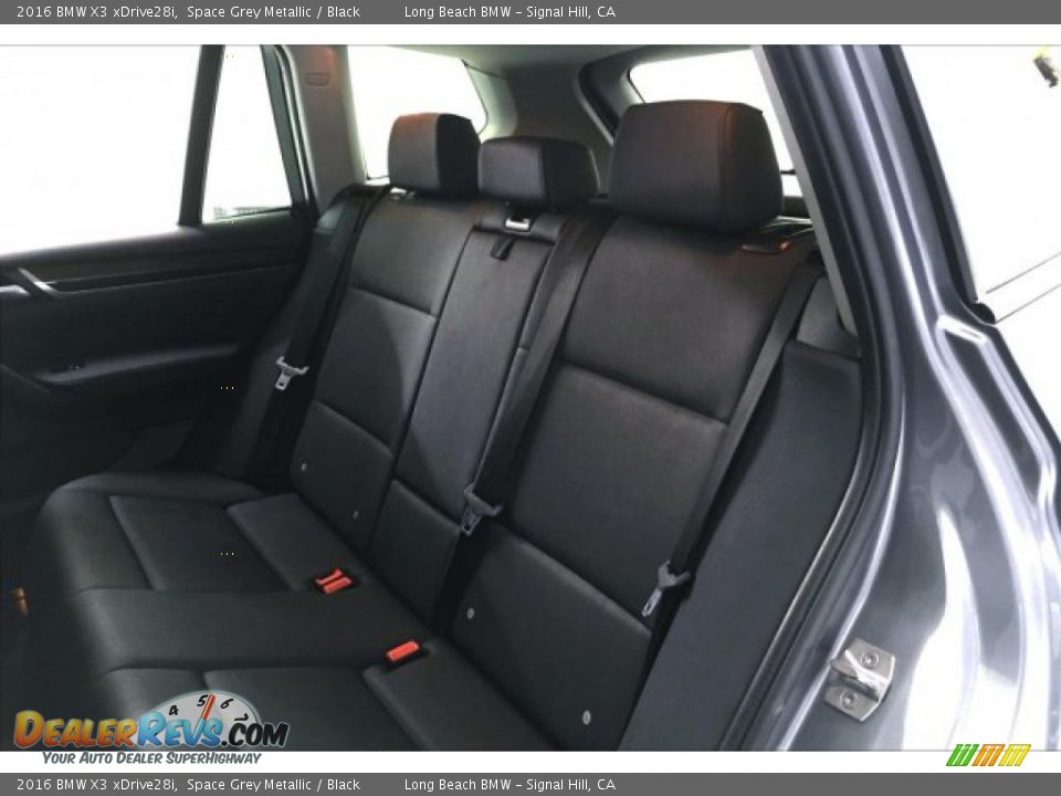 2016 BMW X3 xDrive28i Space Grey Metallic / Black Photo #33