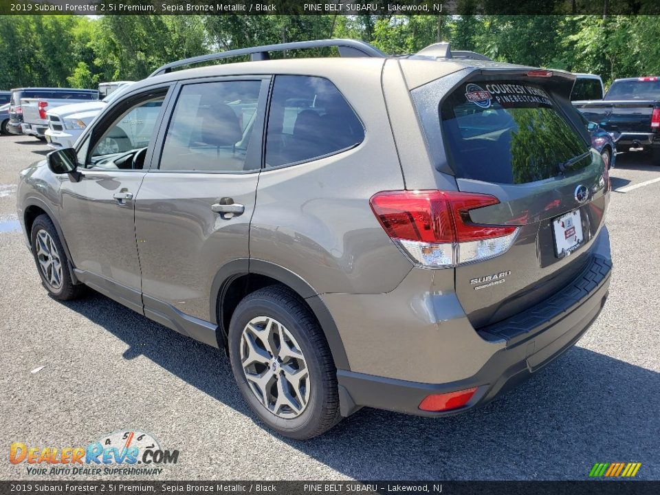 2019 Subaru Forester 2.5i Premium Sepia Bronze Metallic / Black Photo #2