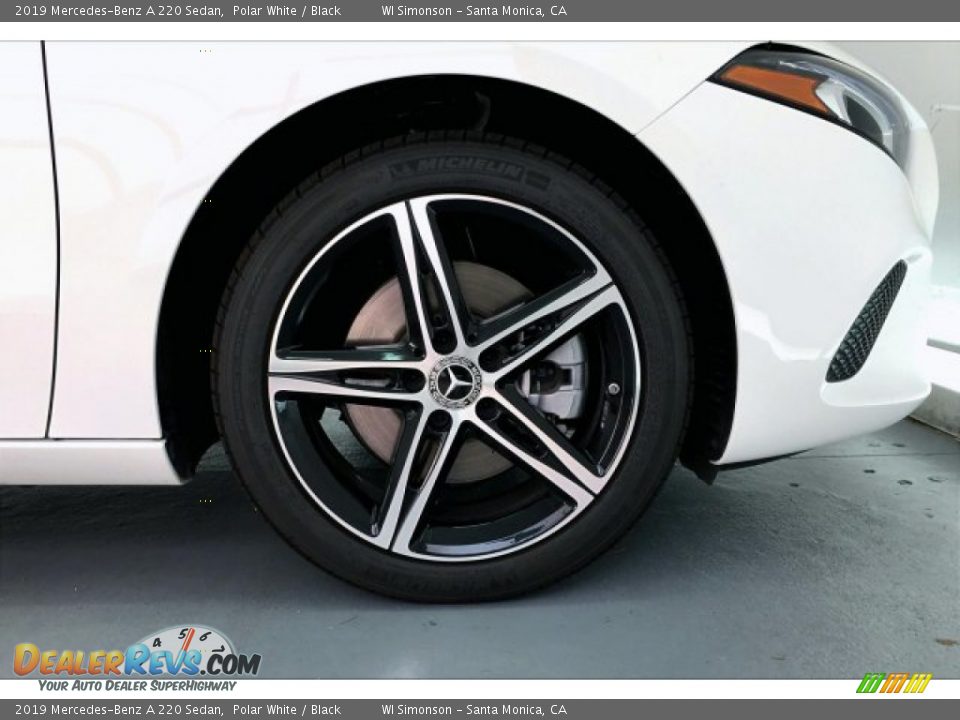2019 Mercedes-Benz A 220 Sedan Polar White / Black Photo #9