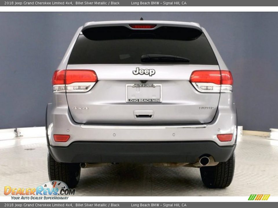 2018 Jeep Grand Cherokee Limited 4x4 Billet Silver Metallic / Black Photo #3