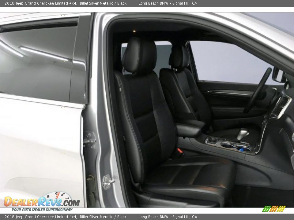 2018 Jeep Grand Cherokee Limited 4x4 Billet Silver Metallic / Black Photo #6