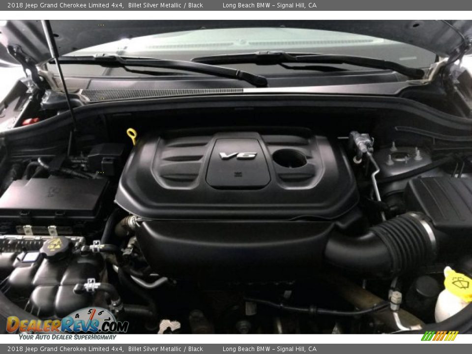 2018 Jeep Grand Cherokee Limited 4x4 Billet Silver Metallic / Black Photo #9