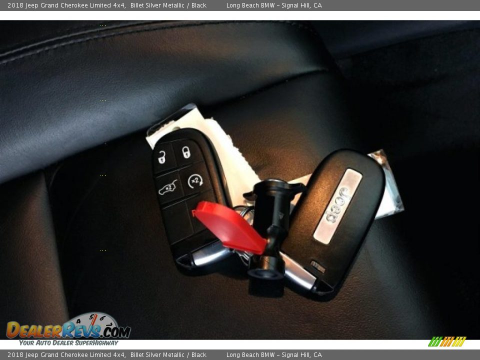 2018 Jeep Grand Cherokee Limited 4x4 Billet Silver Metallic / Black Photo #11