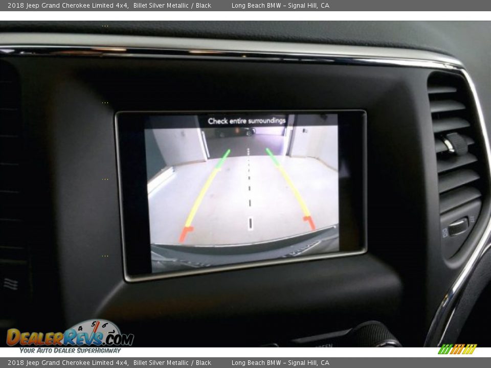 2018 Jeep Grand Cherokee Limited 4x4 Billet Silver Metallic / Black Photo #13