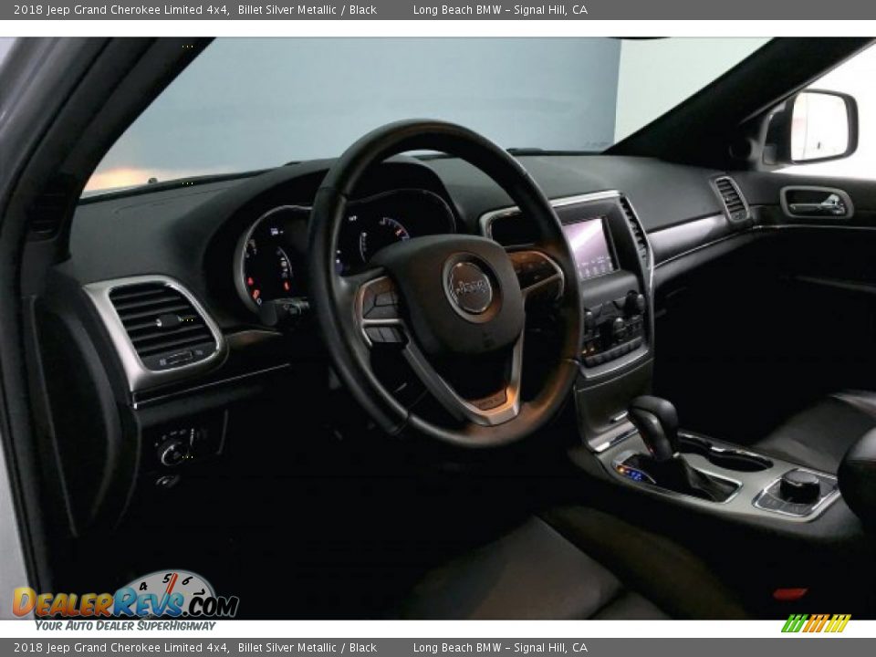 2018 Jeep Grand Cherokee Limited 4x4 Billet Silver Metallic / Black Photo #17