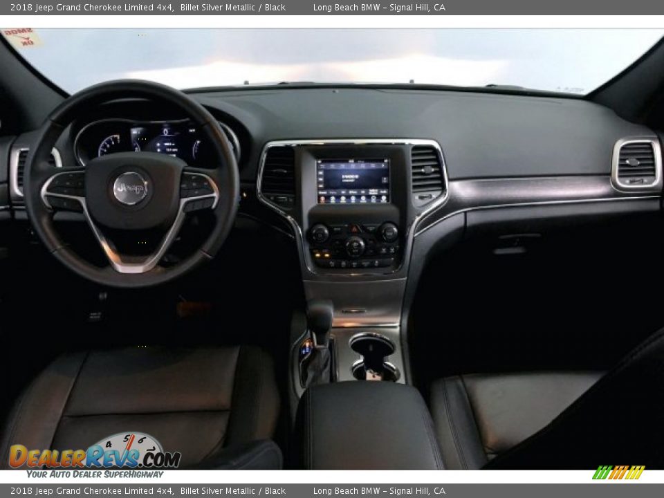 2018 Jeep Grand Cherokee Limited 4x4 Billet Silver Metallic / Black Photo #20