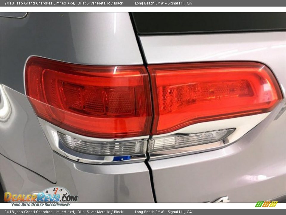 2018 Jeep Grand Cherokee Limited 4x4 Billet Silver Metallic / Black Photo #22