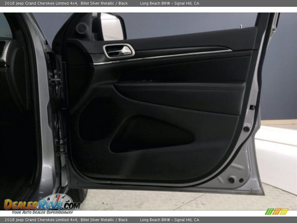 2018 Jeep Grand Cherokee Limited 4x4 Billet Silver Metallic / Black Photo #25