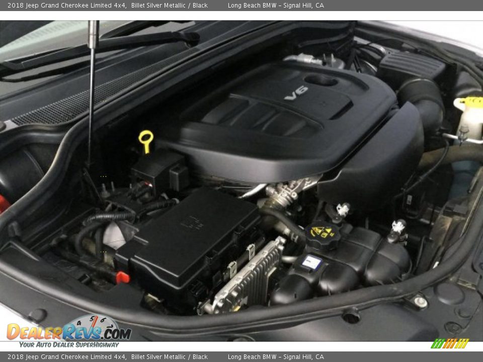 2018 Jeep Grand Cherokee Limited 4x4 Billet Silver Metallic / Black Photo #26