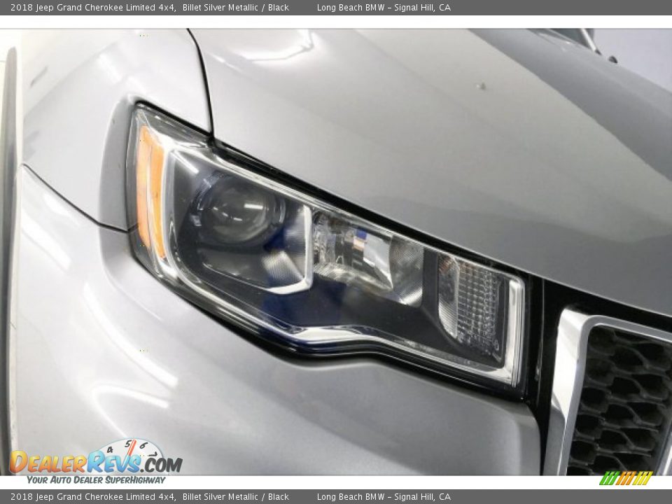 2018 Jeep Grand Cherokee Limited 4x4 Billet Silver Metallic / Black Photo #27