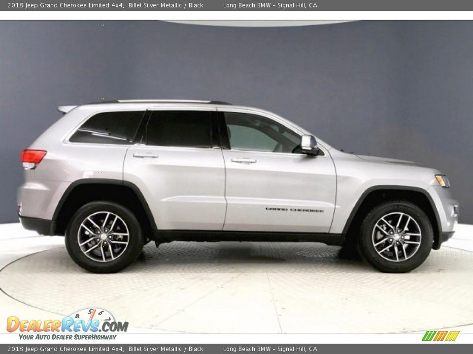 2018 Jeep Grand Cherokee Limited 4x4 Billet Silver Metallic / Black Photo #30