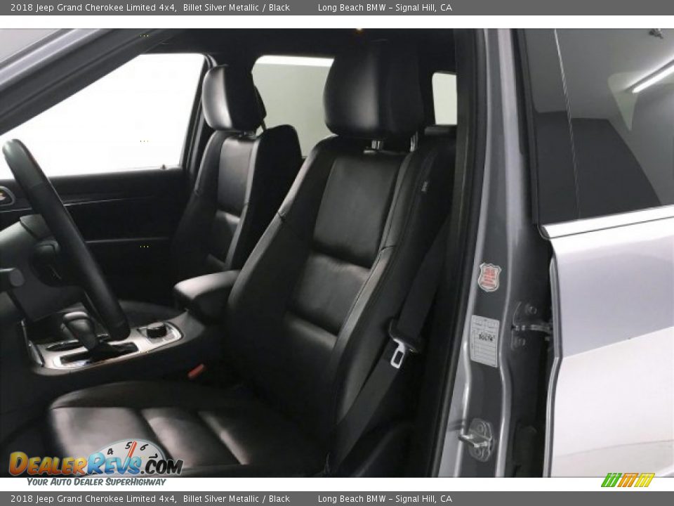 2018 Jeep Grand Cherokee Limited 4x4 Billet Silver Metallic / Black Photo #31