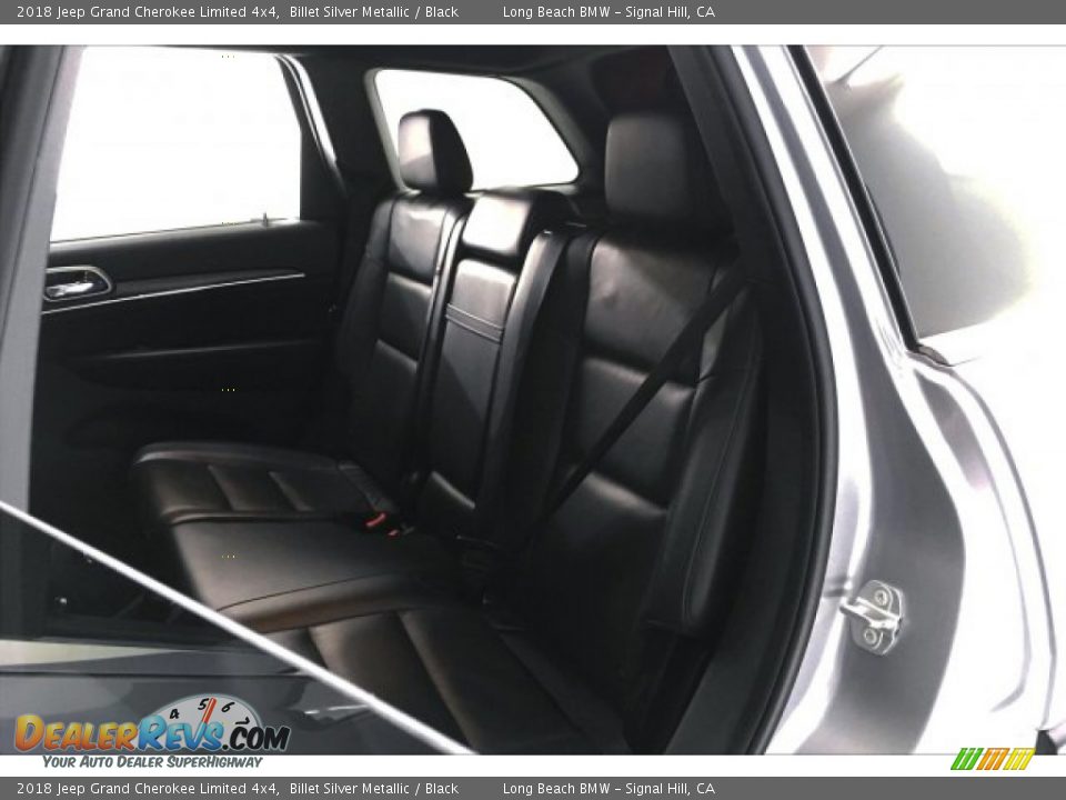 2018 Jeep Grand Cherokee Limited 4x4 Billet Silver Metallic / Black Photo #32