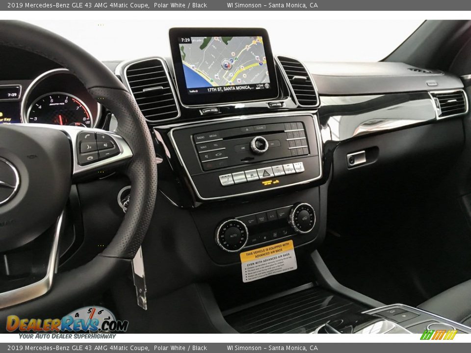 2019 Mercedes-Benz GLE 43 AMG 4Matic Coupe Polar White / Black Photo #6