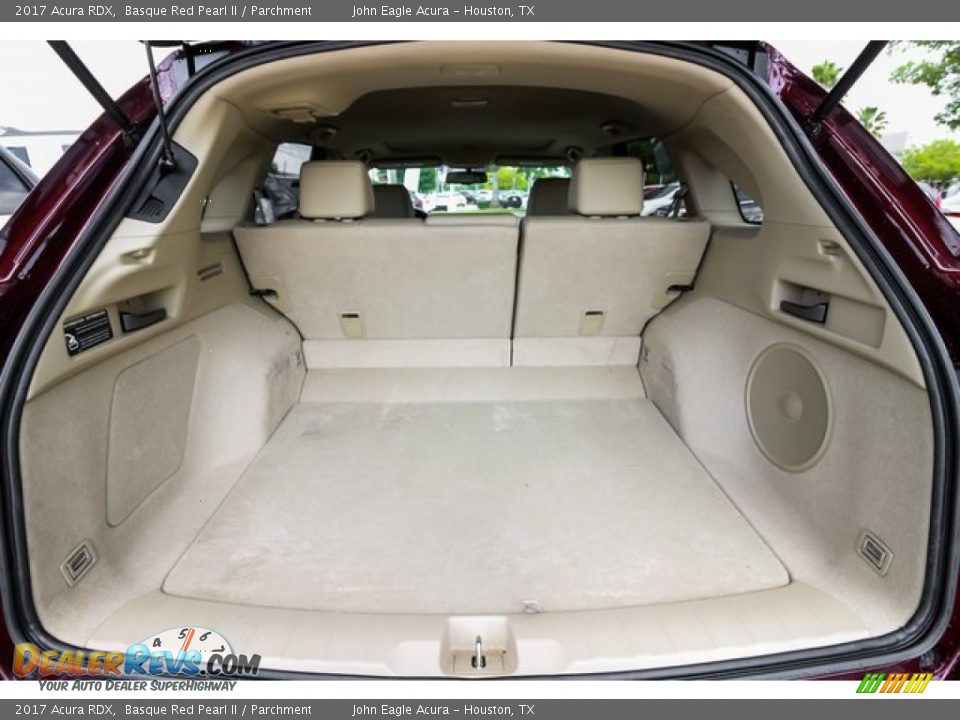 2017 Acura RDX Basque Red Pearl II / Parchment Photo #22