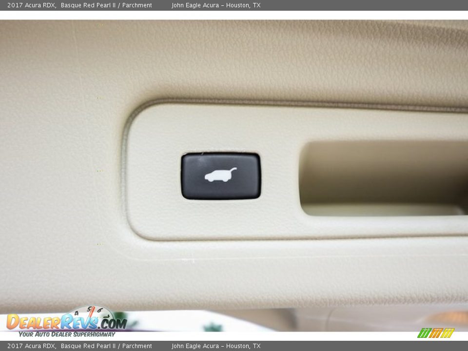 2017 Acura RDX Basque Red Pearl II / Parchment Photo #23