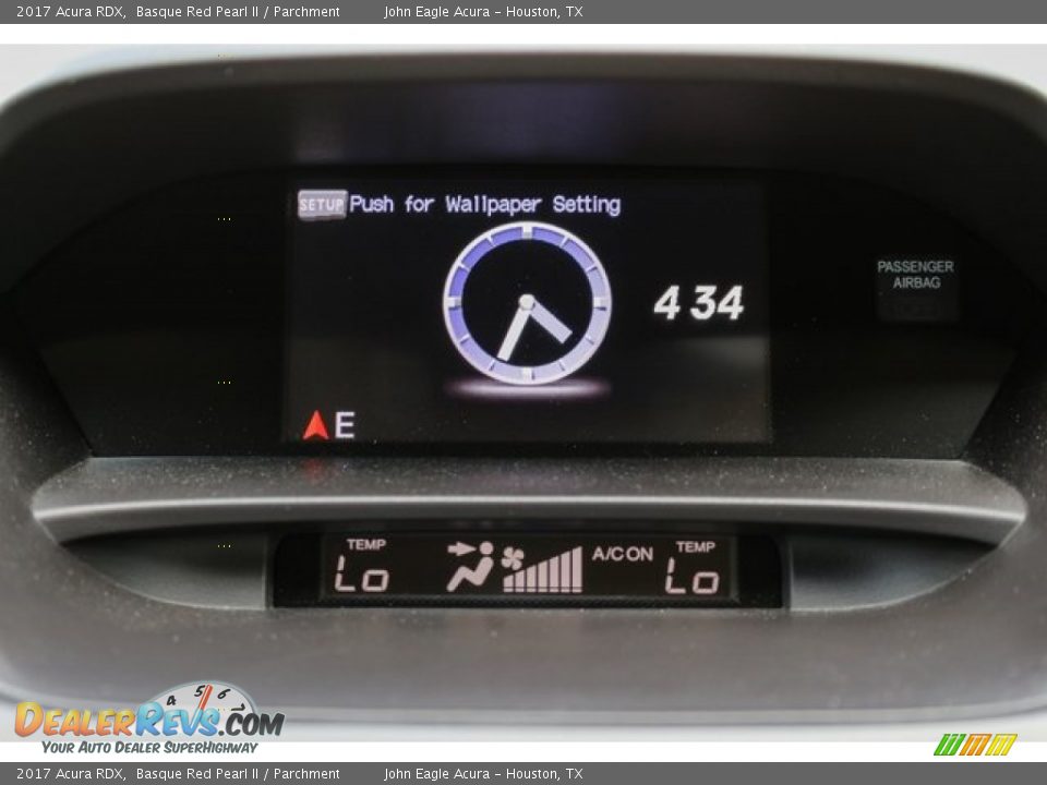 2017 Acura RDX Basque Red Pearl II / Parchment Photo #30
