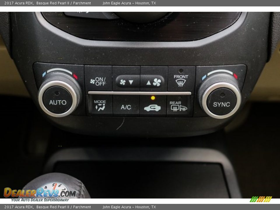 2017 Acura RDX Basque Red Pearl II / Parchment Photo #32